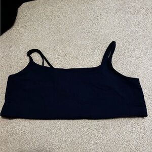 Athleta Navy Bikini Top